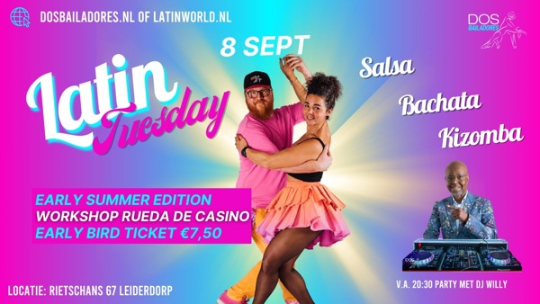 Bailadores Latin Tuesday - Sept